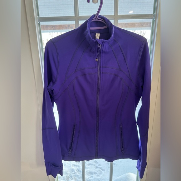lululemon athletica Jackets & Blazers - Purple Lululemon Define Jacket ..full zip ..size 10